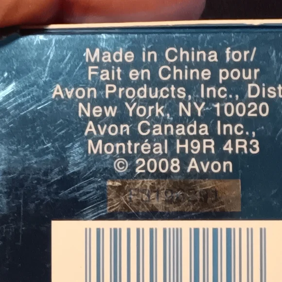 Avon Gold and Silver Teardrop Earrings - Picture 4 of 4